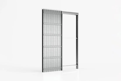 Absolute Evo – Châssis pour porte coulissante à galandage classique (sans porte) pour enduit