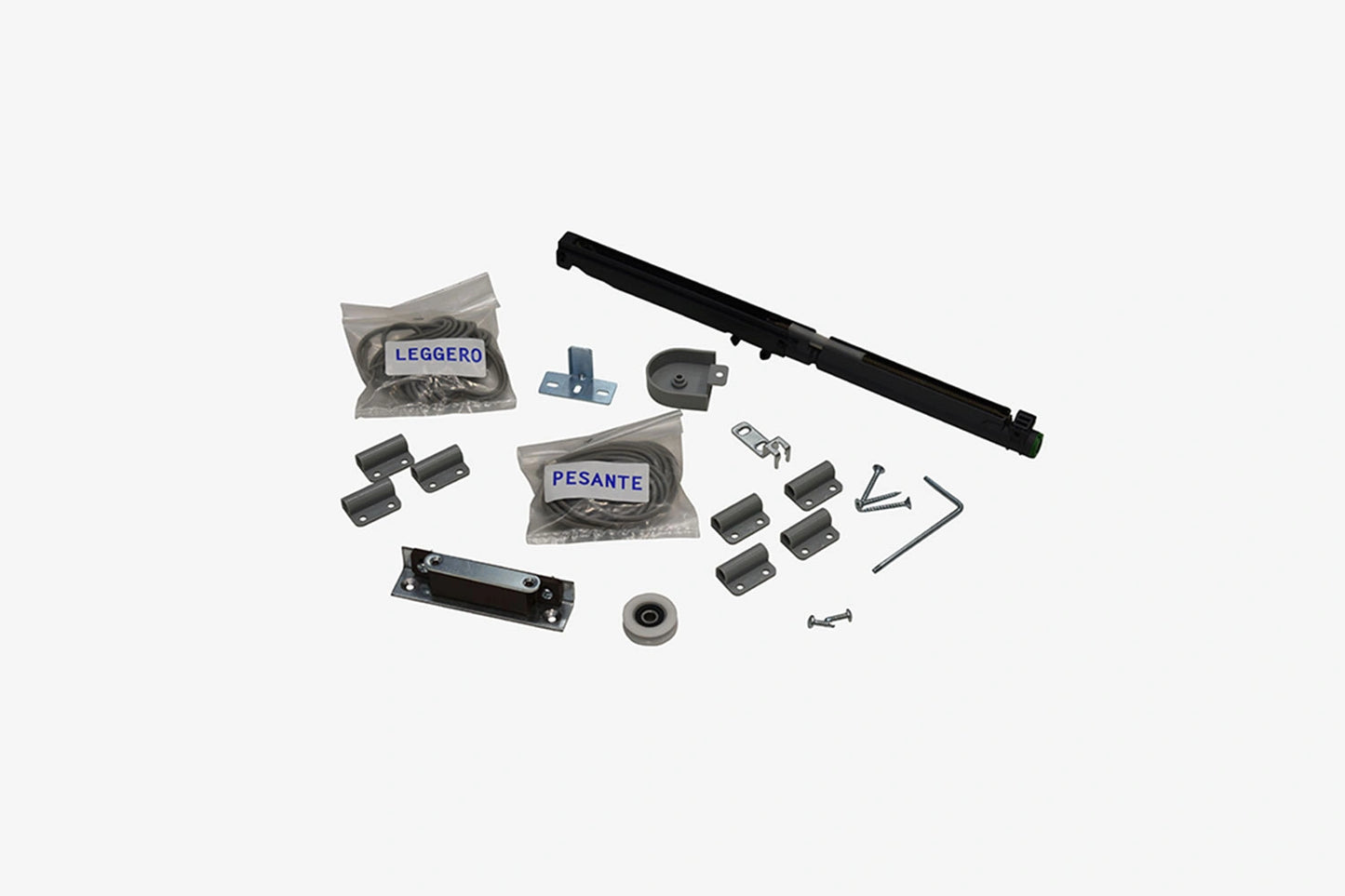 Kit auto-fermeture pour portes coulissantes classiques